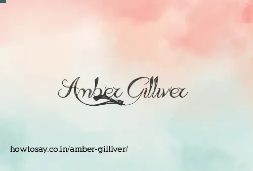 Amber Gilliver