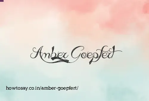 Amber Goepfert