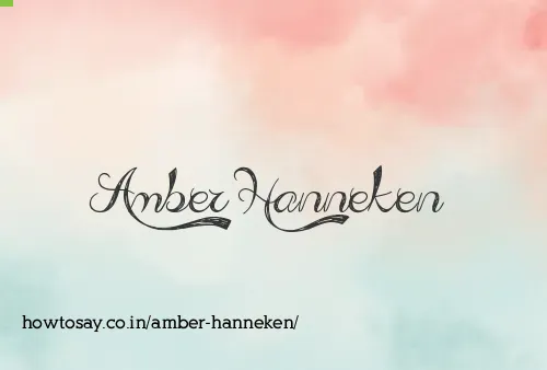 Amber Hanneken