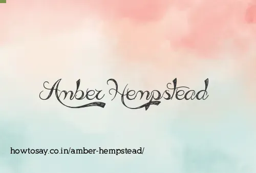 Amber Hempstead