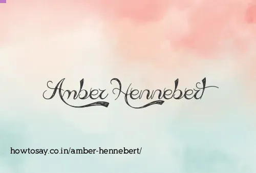 Amber Hennebert