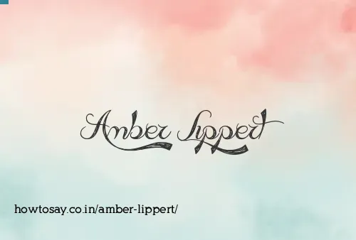 Amber Lippert