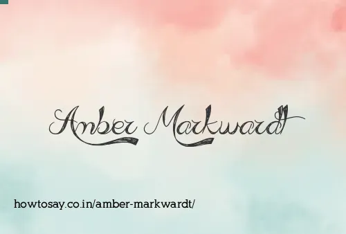 Amber Markwardt
