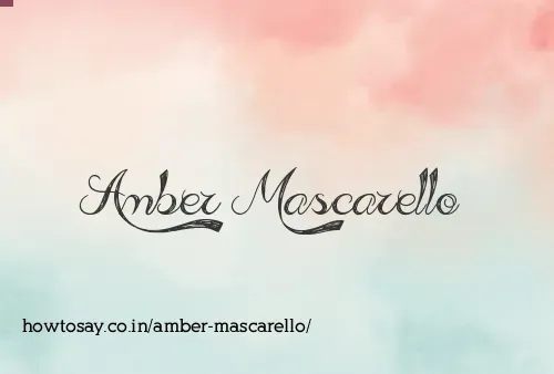 Amber Mascarello