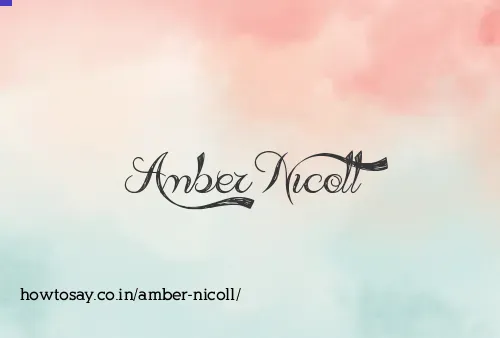 Amber Nicoll