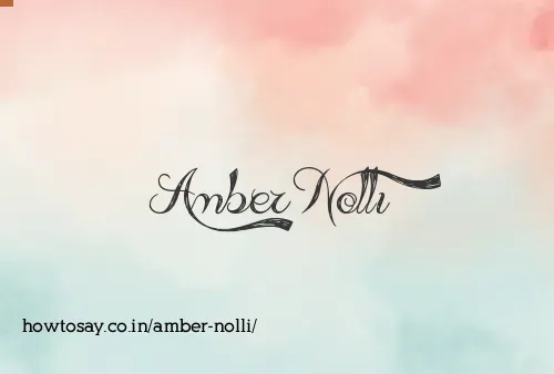 Amber Nolli