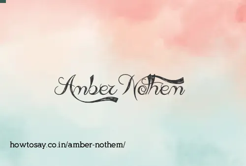 Amber Nothem