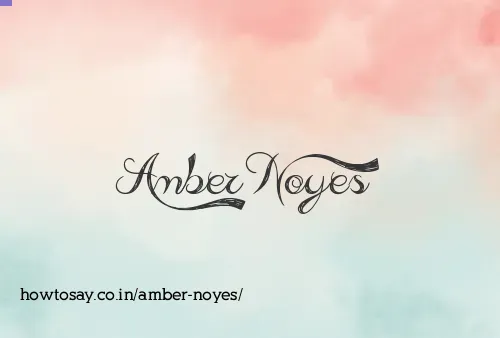 Amber Noyes