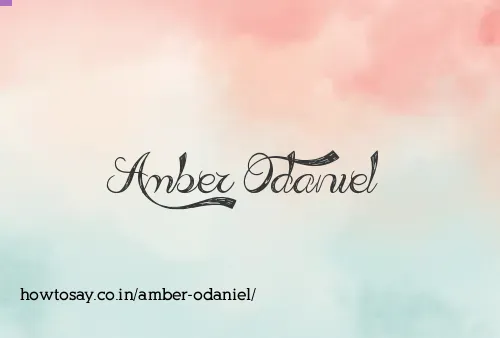 Amber Odaniel