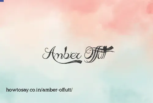 Amber Offutt