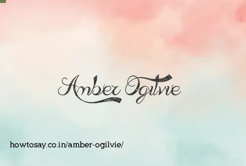 Amber Ogilvie
