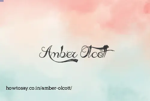 Amber Olcott