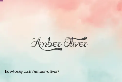 Amber Oliver