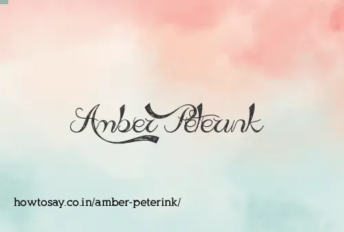 Amber Peterink
