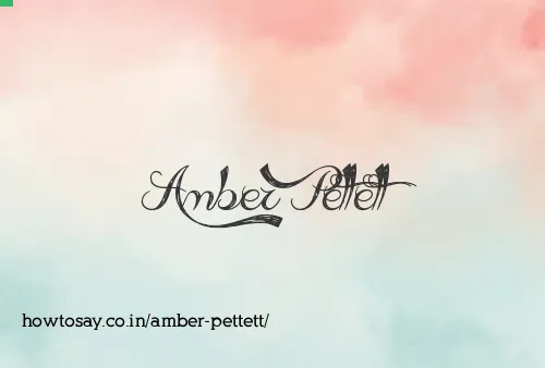 Amber Pettett
