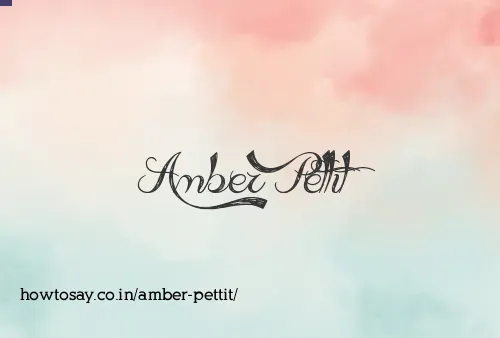 Amber Pettit