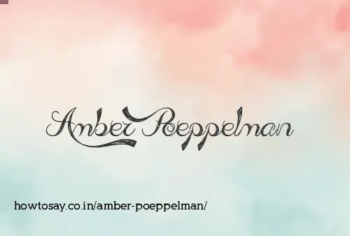 Amber Poeppelman