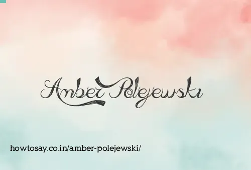 Amber Polejewski