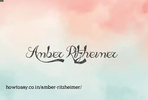 Amber Ritzheimer