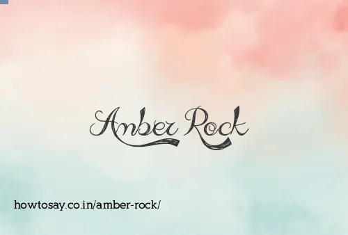 Amber Rock