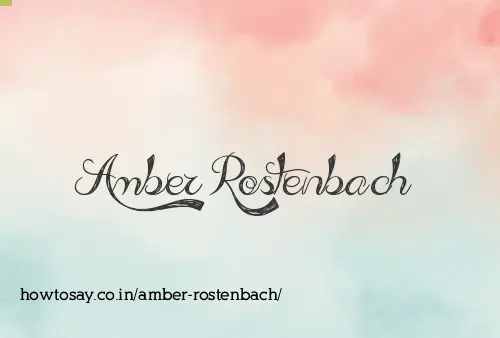Amber Rostenbach