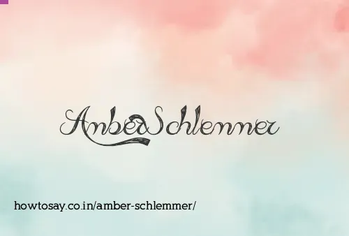 Amber Schlemmer