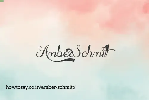 Amber Schmitt