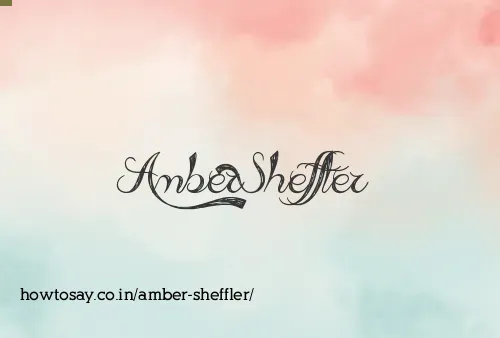 Amber Sheffler