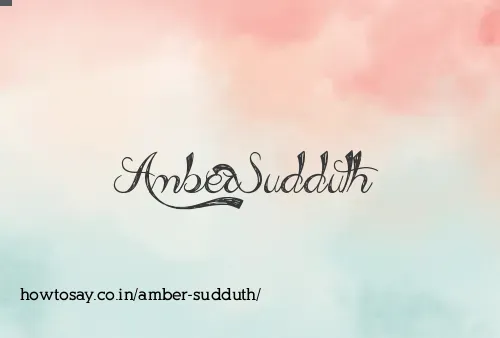 Amber Sudduth