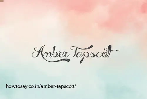 Amber Tapscott