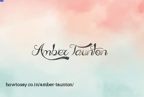 Amber Taunton
