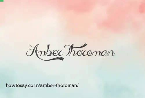 Amber Thoroman