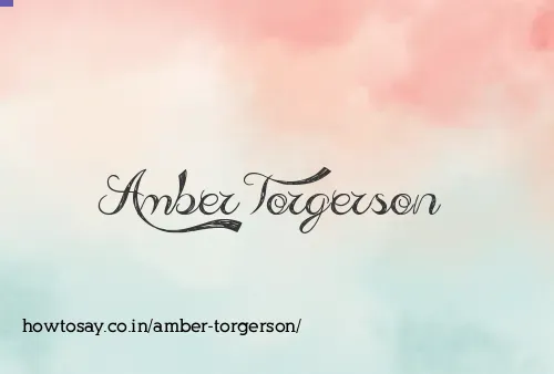 Amber Torgerson