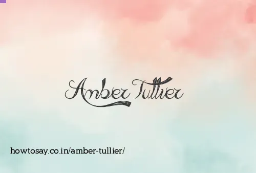 Amber Tullier