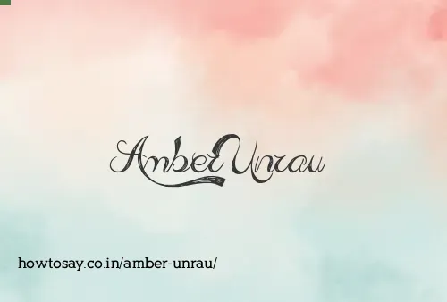 Amber Unrau
