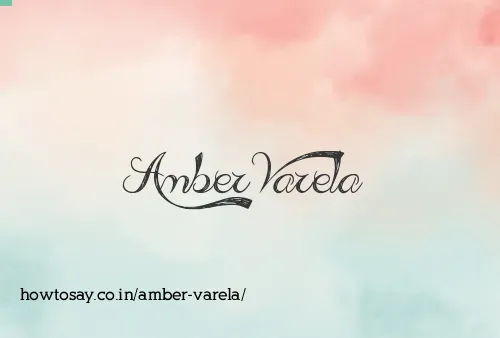 Amber Varela