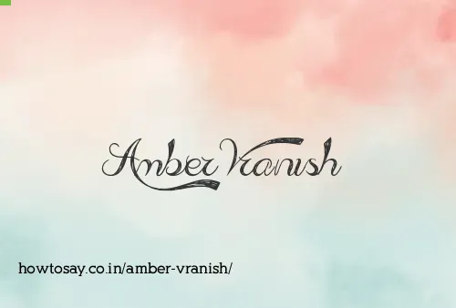 Amber Vranish