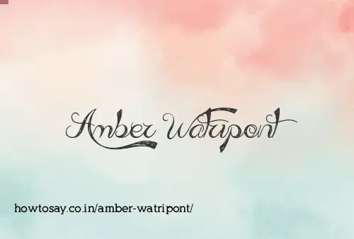 Amber Watripont