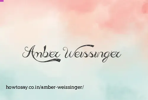 Amber Weissinger