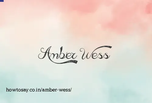 Amber Wess