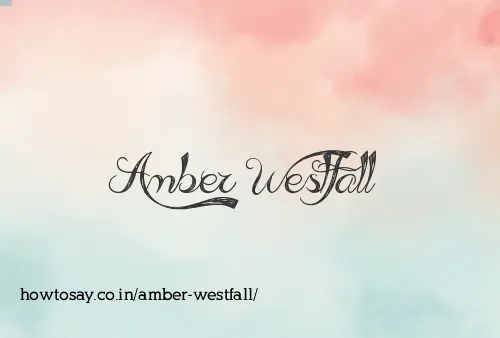 Amber Westfall