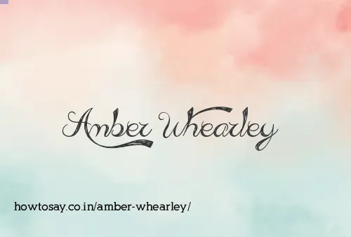 Amber Whearley