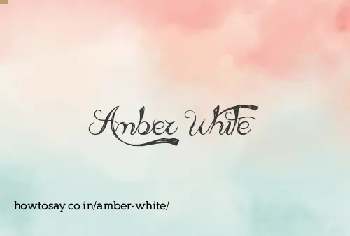 Amber White