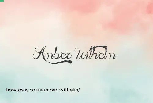 Amber Wilhelm