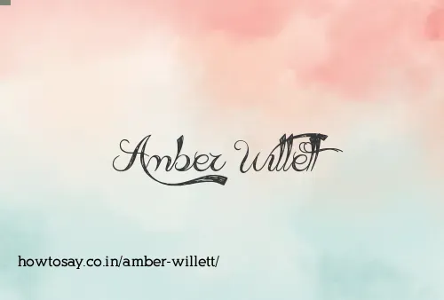 Amber Willett
