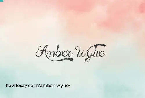 Amber Wylie