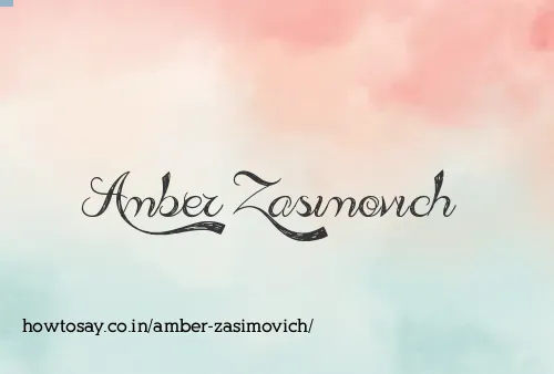 Amber Zasimovich