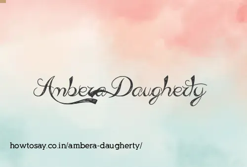 Ambera Daugherty