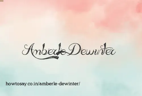 Amberle Dewinter