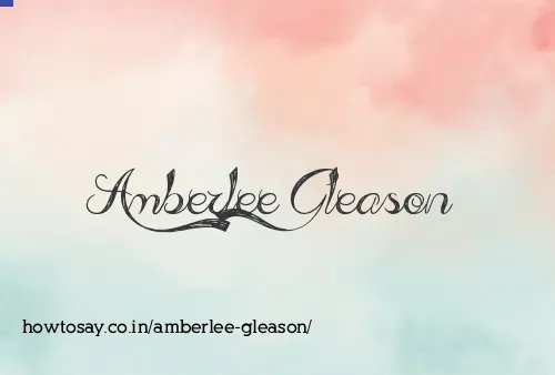 Amberlee Gleason